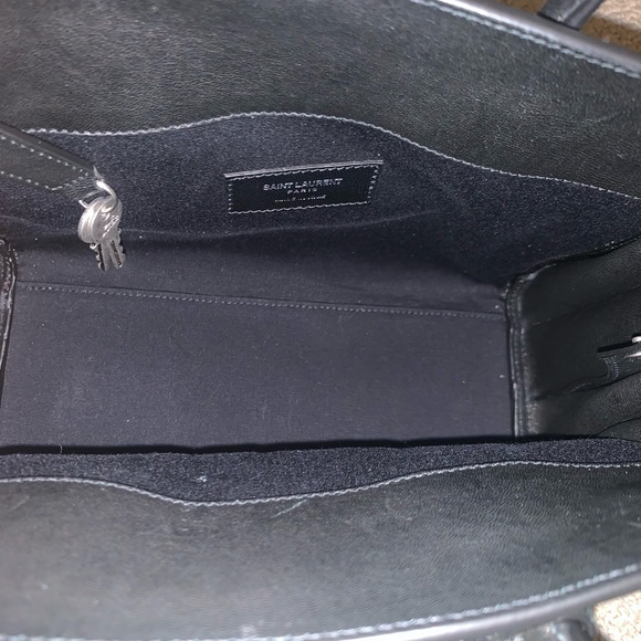 YSL Saint Laurent Bandana Baby Sac de Jour NEW - Picture 8 of 14